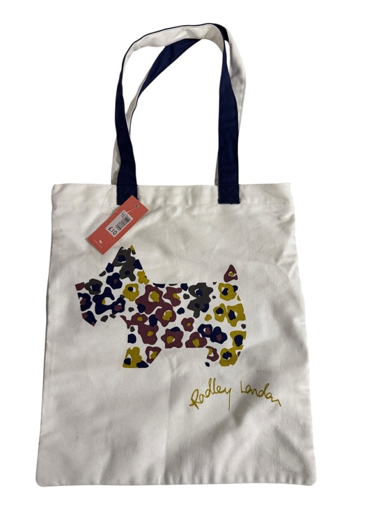 RADLEY LONDON Handbags - NWT Radley London Heritage Dog Canvas
Tote Bag - White Floral Silhouette